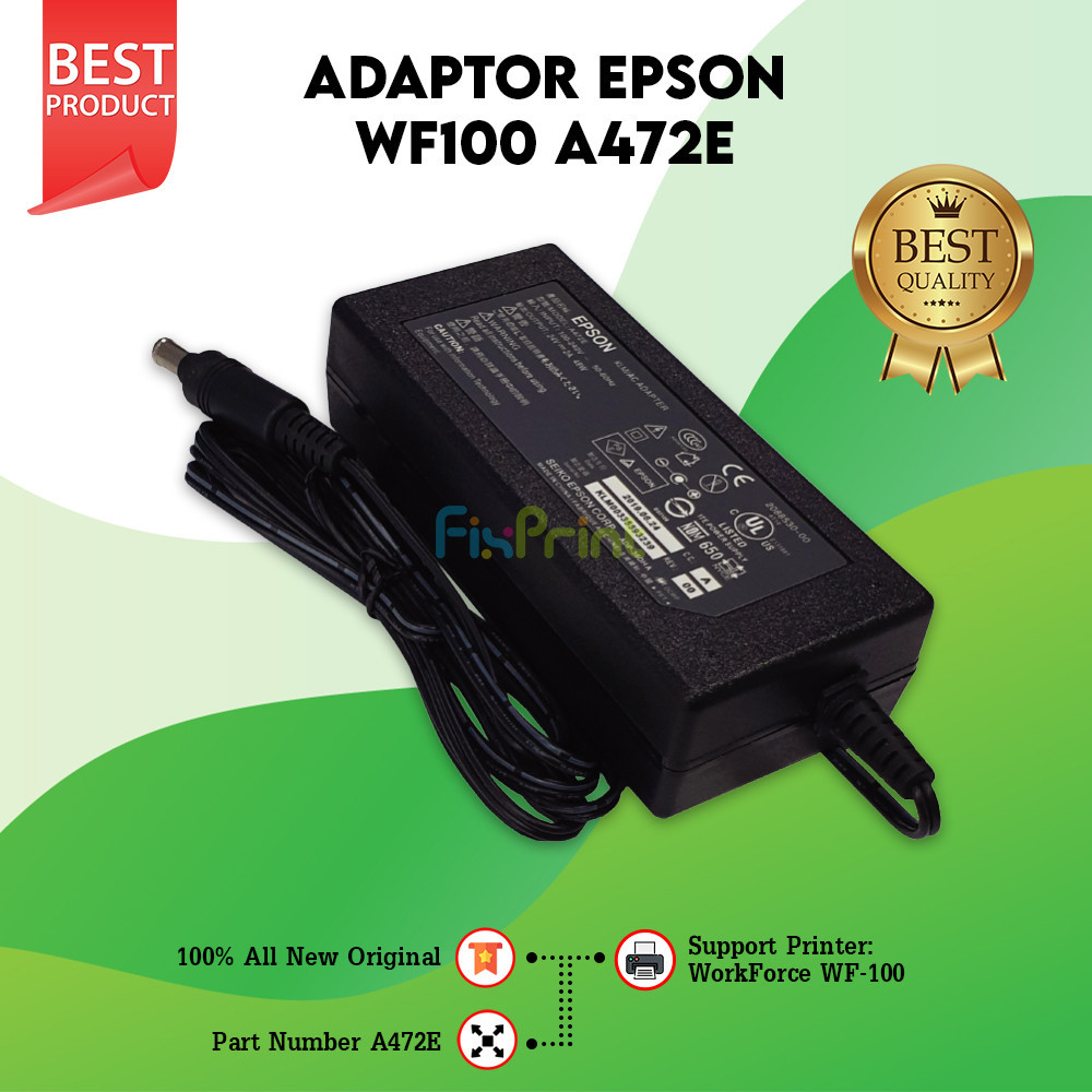Adaptor Power Supply EPSON WF100 WF-100 Epson WorkForce WF-100