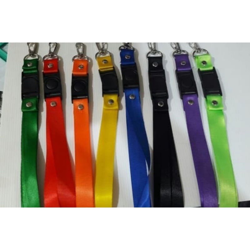 

[ready stok] Lanyard polos satuan tali id card satuan