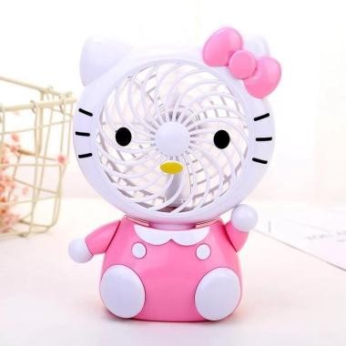 

fenyueer Kipas Angin Mini Portable Usb / Kipas Angin Duduk Karakter Penggemar kecil manis kartun