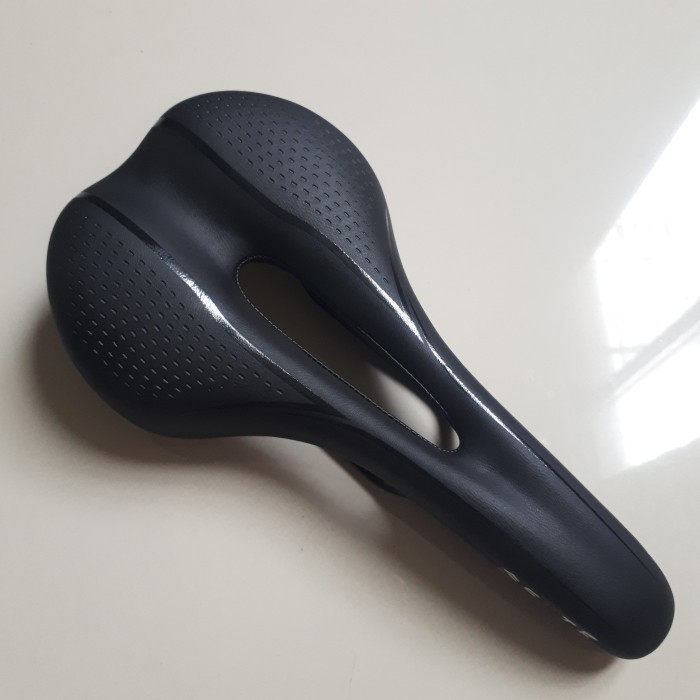 SADEL / JOK SEPEDA MTB FIXIE ROADBIKE LIPAT SYTE SLIM BLACK - G169