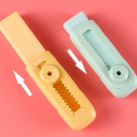 

Gratis Ongkir - S5998 Penghapus Mekanik / Hapusan Mekanik Warna Lucu Tidak Meninggalkan Serpihan / Sliding Eraser / Push Eraser / Eraser