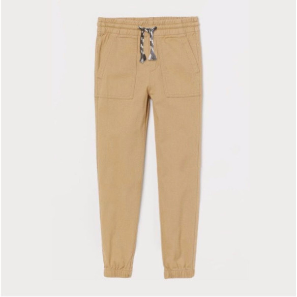 CELANA JOGGER ZARA SIMPLY KHAKI ANAK LAKI LAKI