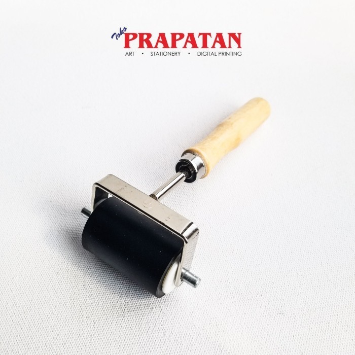 

V-TEC Roller Rubber Brayer Besi 5cm (705) / Roll Lukis -YY41