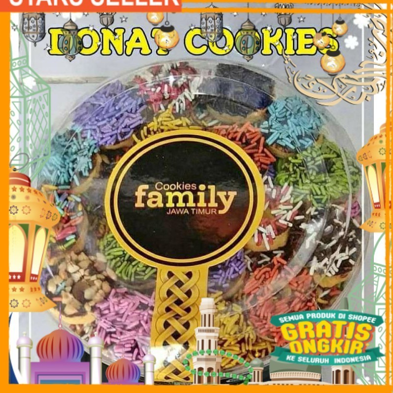 

FAMILY COOKIES SINGLE PART 3 @500-800 GR (DONAT, BROWNIS FUDGY, GARUT PUTIH, CHOCOSTIK, SUKADE, COCO PEANUT, PIZZA, ALMOND, CRINKLE, OREO, LEKER, BROWNIS/ King J Snack