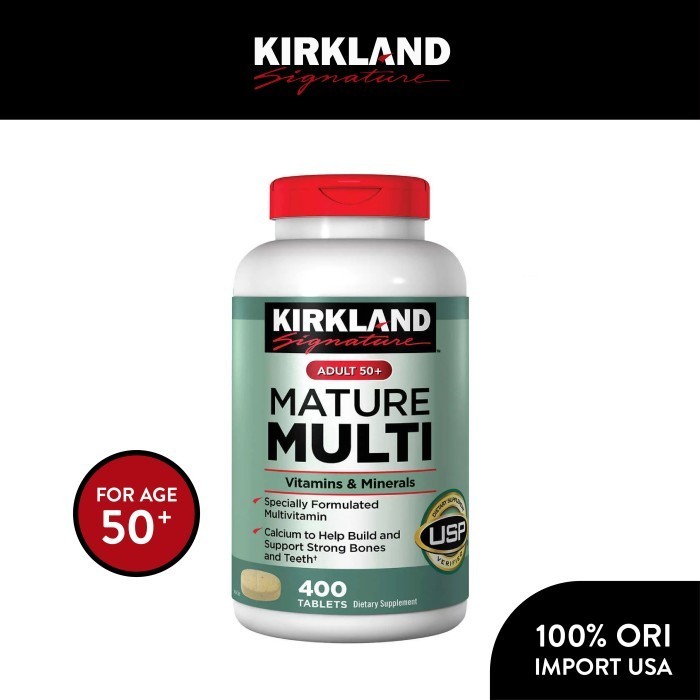 Kirkland Mature Multi Vitamin 400 Tablet