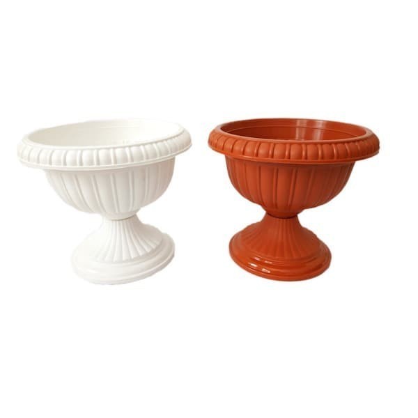 POT BUNGA KAKI LOTUS - Putih - bata