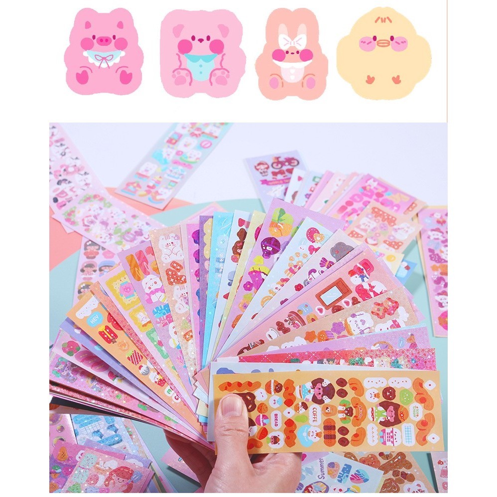 

Sticker lucu Stiker Guka DIY laser Isi 20 Lembar Per Pack