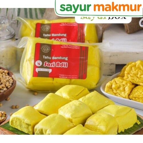 

UD Sari Adil Tahu Bandung Kuning 600 gram Sayurmakmur