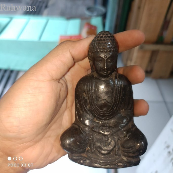 

patung Budha Mahayana full kuningan alusan Murah Meriah JD21 antik