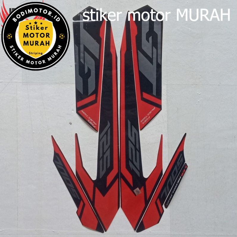 STIKER STRIPING HONDA MIO SOUL GT 2015 FULL STIKER LIS BODY MOTOR MIO SOUL GT 2015 STANDAR lis polet