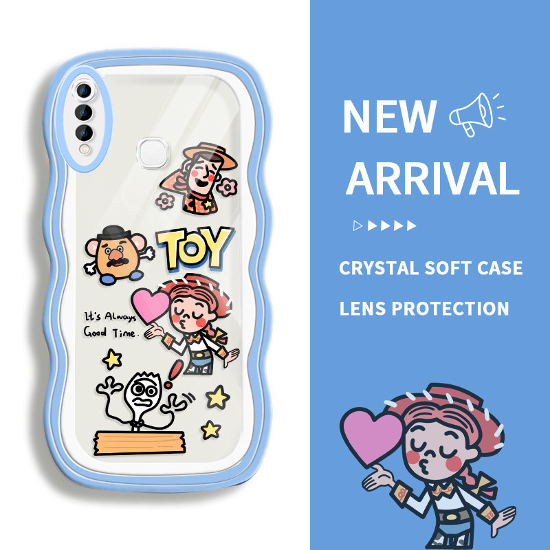 Case For Vivo Y19 For VivoY19 Vovo 1915 Vivi Viv0 Casing HP Softcase Kesing Lucu Phone Cesing Soft C