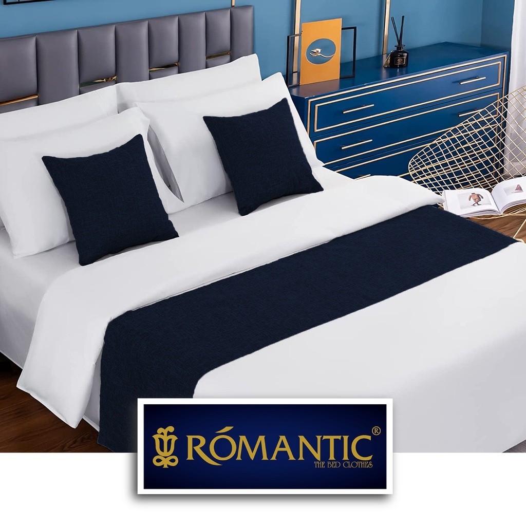 Bed Runner / Selendang kasur Midnight by ROMANTIC standard Hotel minimalis
