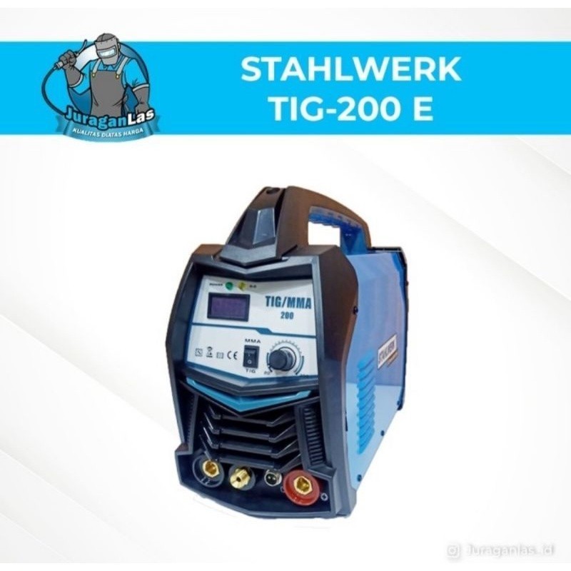 Mesin Las Argon Tig 200E Mesin Las Stahlwerk DC Tig 200A