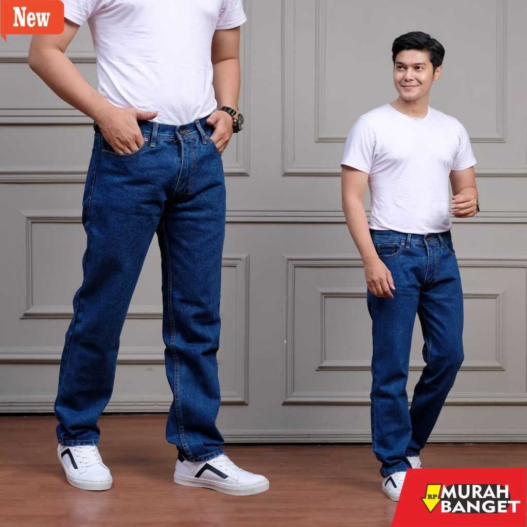 Celana denim pria- Celana Jeans Pria REGULER / Celana model standar cowok / Arten jeans