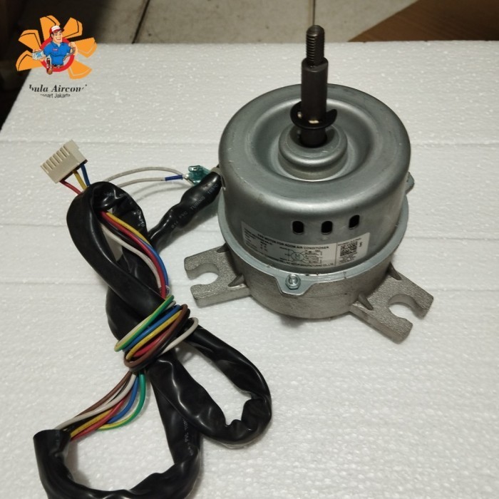 MCC MOTOR FAN INDOOR AC MIDEA YDK80-6E ( YDK80-6A-3) 80 W LRA 0.90A ORI PART27