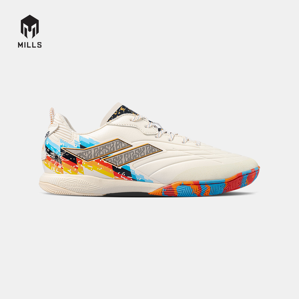 MILLS SEPATU FUTSAL VOLTASALA PRO APEX BBS ELITE PACK WINTER.WHITE/ORANGE/BLUE/BLACK 9501706