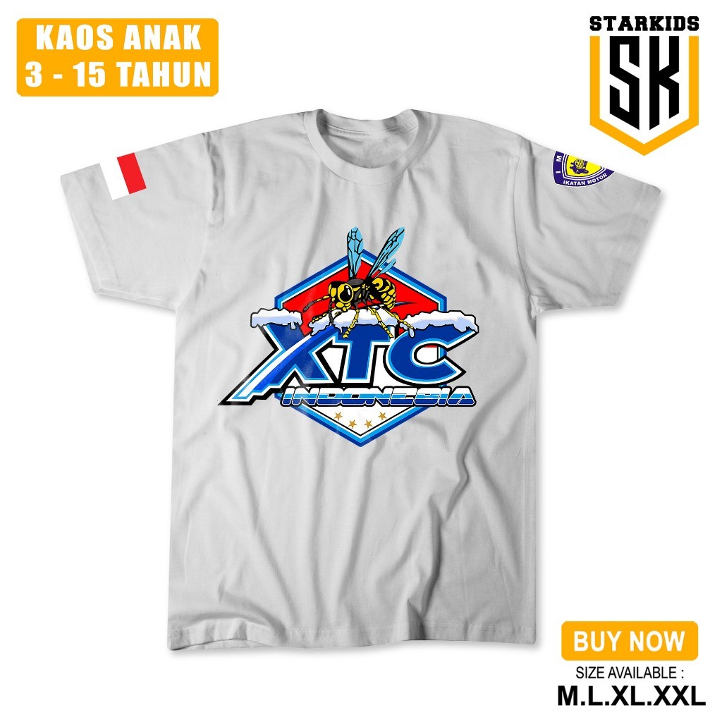RAN - Kaos Anak XTC | Kaos Baju T-shirt Anak XTC Fullprint | Baju Anak XTC | T-shirt Anak XTC Indone