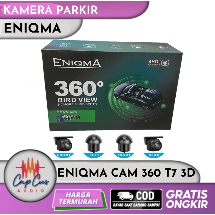 RENJ KAMERA 360 ENIQMA 3D EG-6218 PRO HD / CAMERA 360 ENIGMA 4 HD SONY LENS - 360 + INSTALASI