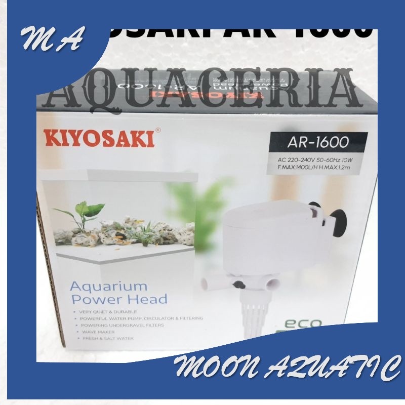 POMPA AQUARIUM KIYOSAKI AR 1600 POMPA CELUP AQUARIUM AQUASCAPE AR1600