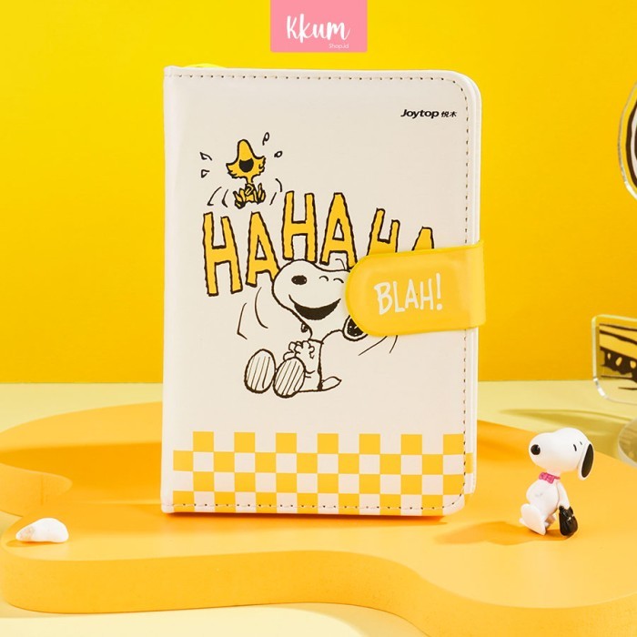 

Agenda book A6/ Diary ukuran A6/ Buku catatan Snoopy Magnet - White