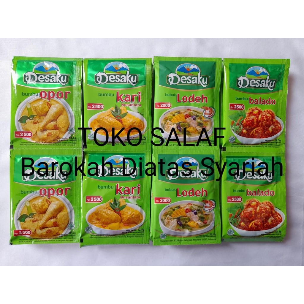 

Desaku SEASONING Bumbu Masak Instan All Variant Per Sachet