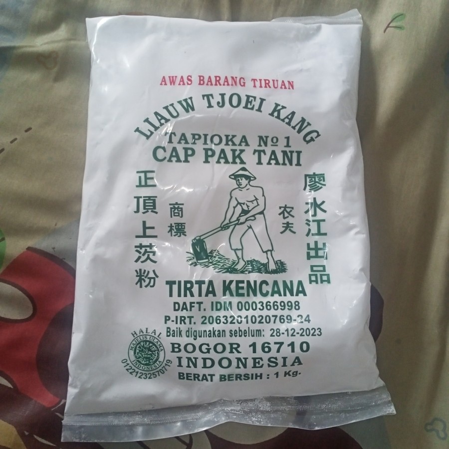 

Tepung Kanji Cap Pak Tani - 1 kg
