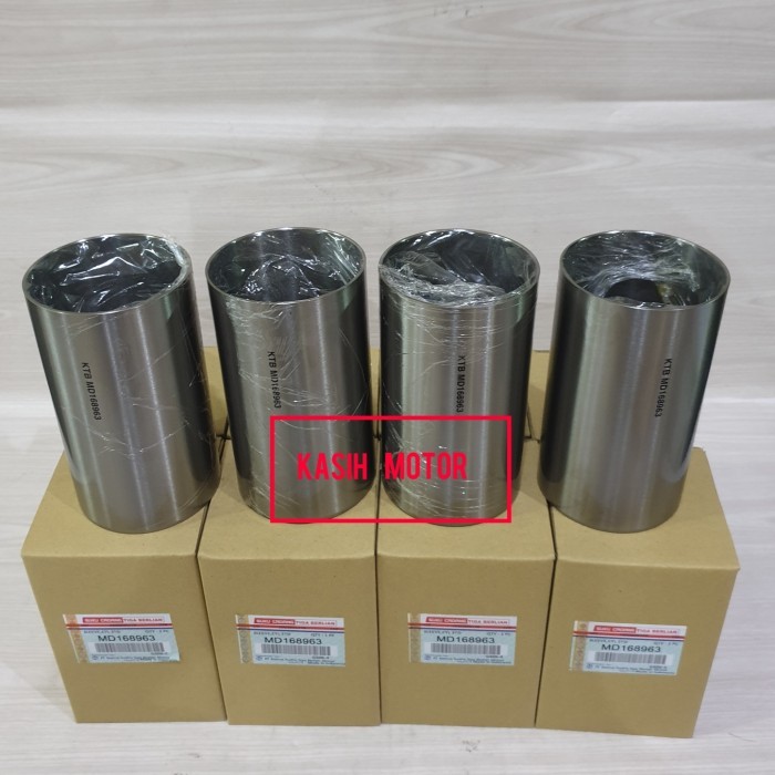 LINER ONLY BOORING L039 L038 L300 DIESEL ORI 1SET PART BARU