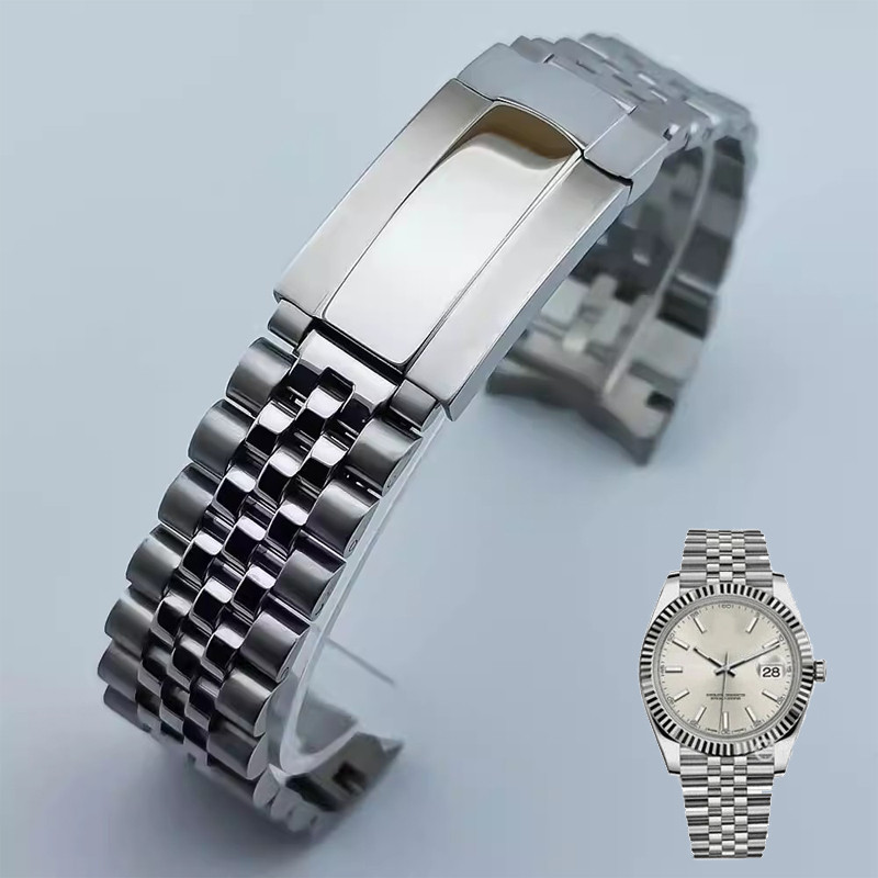 904 Stainless Steel Watch Bracelet Luxury watchband 20mm 21mm For Rolex Oyster Perpetual Datejust DA