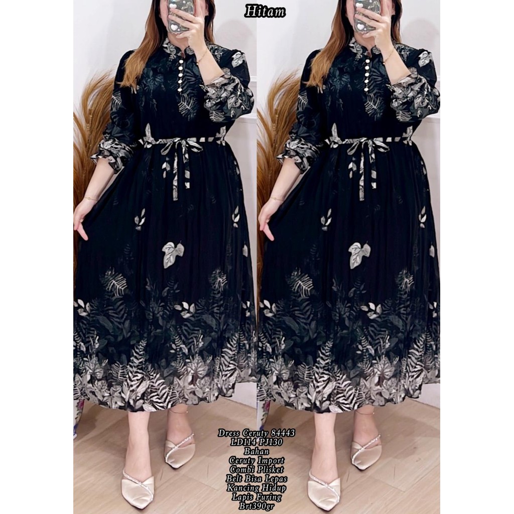 NEW FY DRESS WANITA CERUTY 84443 CERUTY IMPORT#bestseller