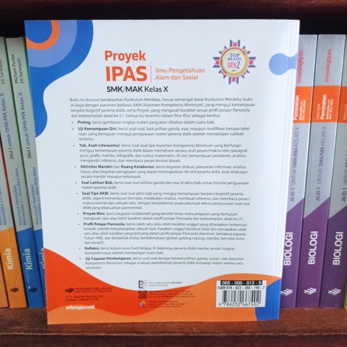 

Buku Proyek IPAS Kelas X SMK Rumpun Teknologi Kur Merdeka Erlangga