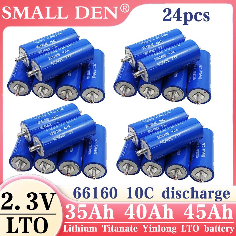 original yinlong 2.3v 35ah 40ah 45ah Lithium titanate lto Battery 10c DIY 12V 24V Electric Boat Sola