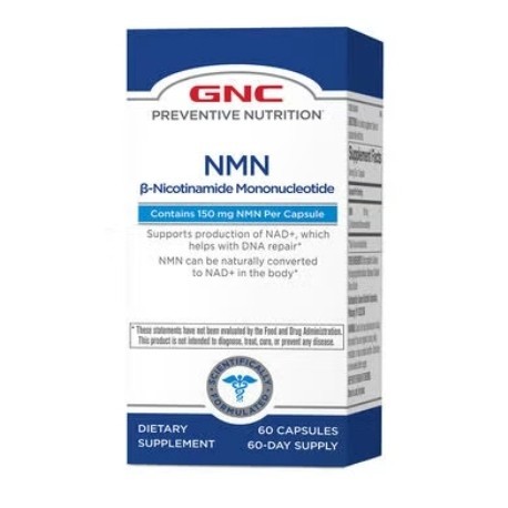 GNC NMN Β-Nicotinamide Mononucleotide - 60 Capsules (60 Servings)