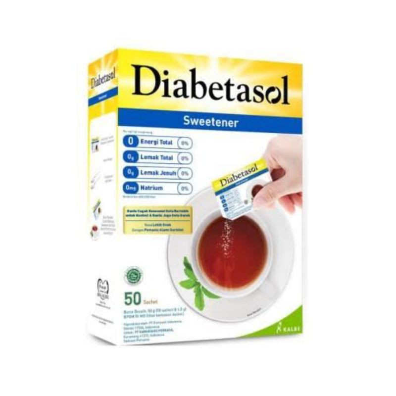 

Diabetasol Sweetener 50Sachet - ABH