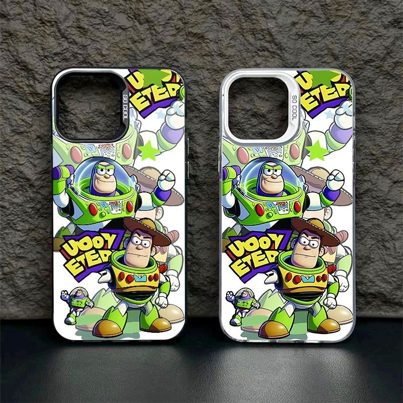 【DISNEY Otorisasi】 Samsung Case Casing hp Cerita Mainan Disney Woody dan Buzz For Samsung Galaxy A15