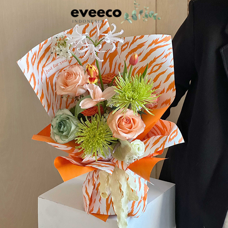 

EVEEco - FL44 BELLA Kertas Bunga Paper Buket Motif Cellophane