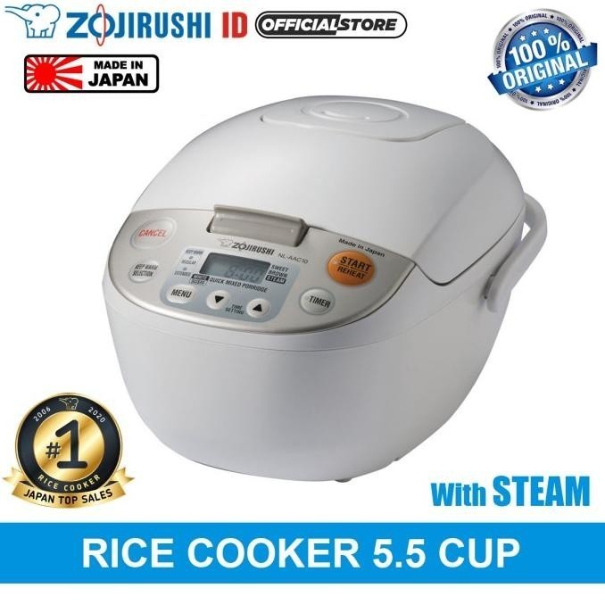 (BISA COD) Rice Cooker 1 LITER ZOJIRUSHI NL-AA10 MADE IN JAPAN NEW Kode 640