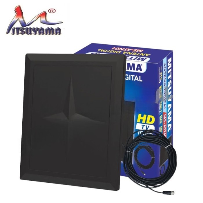 Antena TV Digital Indoor Outdoor Mitsuyama MS-ATN01