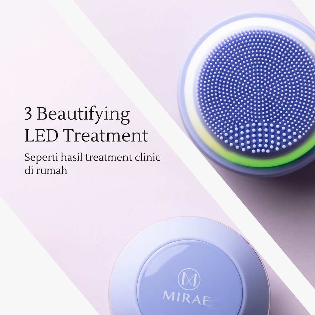 MIRAE Facial Sonic Cleansing Device | Pembersih Wajah | Pembersih Wajah Elektrik | Pijat Wajah | Dee