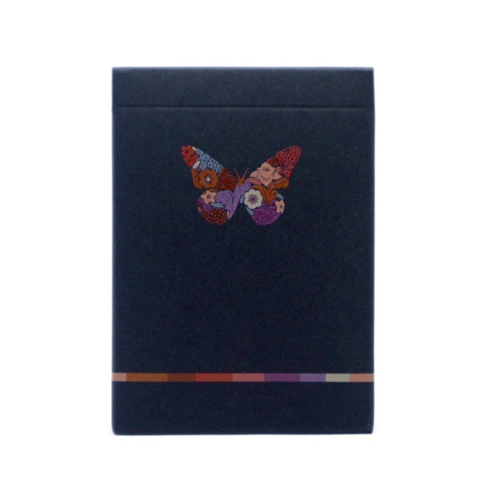 Kartu Remi Butterfly Seasons Marked Playing Cards (Fall) by Ondrej Psenicka
