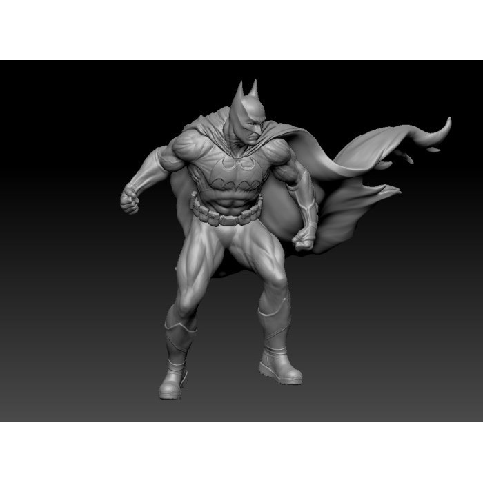 Figure Resin Batman 2 Skala 64 Miniatur Pajangan Diorama Diecast