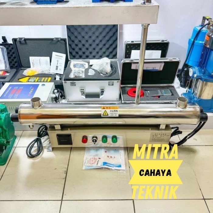 Uv 2lampu Uv 24gpm Panel ultraviolet industri uv water sterilizer