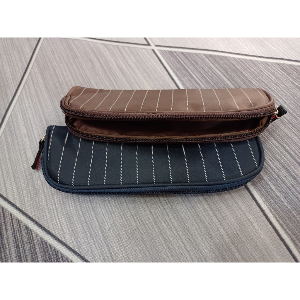 

Yamata Tempat Pensil Model Klasik / Tempat Pensil Motif Garis Anti Air / Pencil Case Waterproof / Perlengkapan Kantor Sekolah