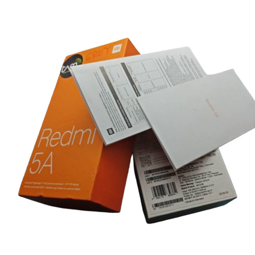 

KOTAK DUS BOOK KARDUS BOX KARTON XIAOMI REDMI 5A ORIGINAL BAWAAN