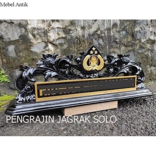 Bisa COD   Papan nama ukir relief kayu kayu keras furniture jepara harga pengrajin PS412