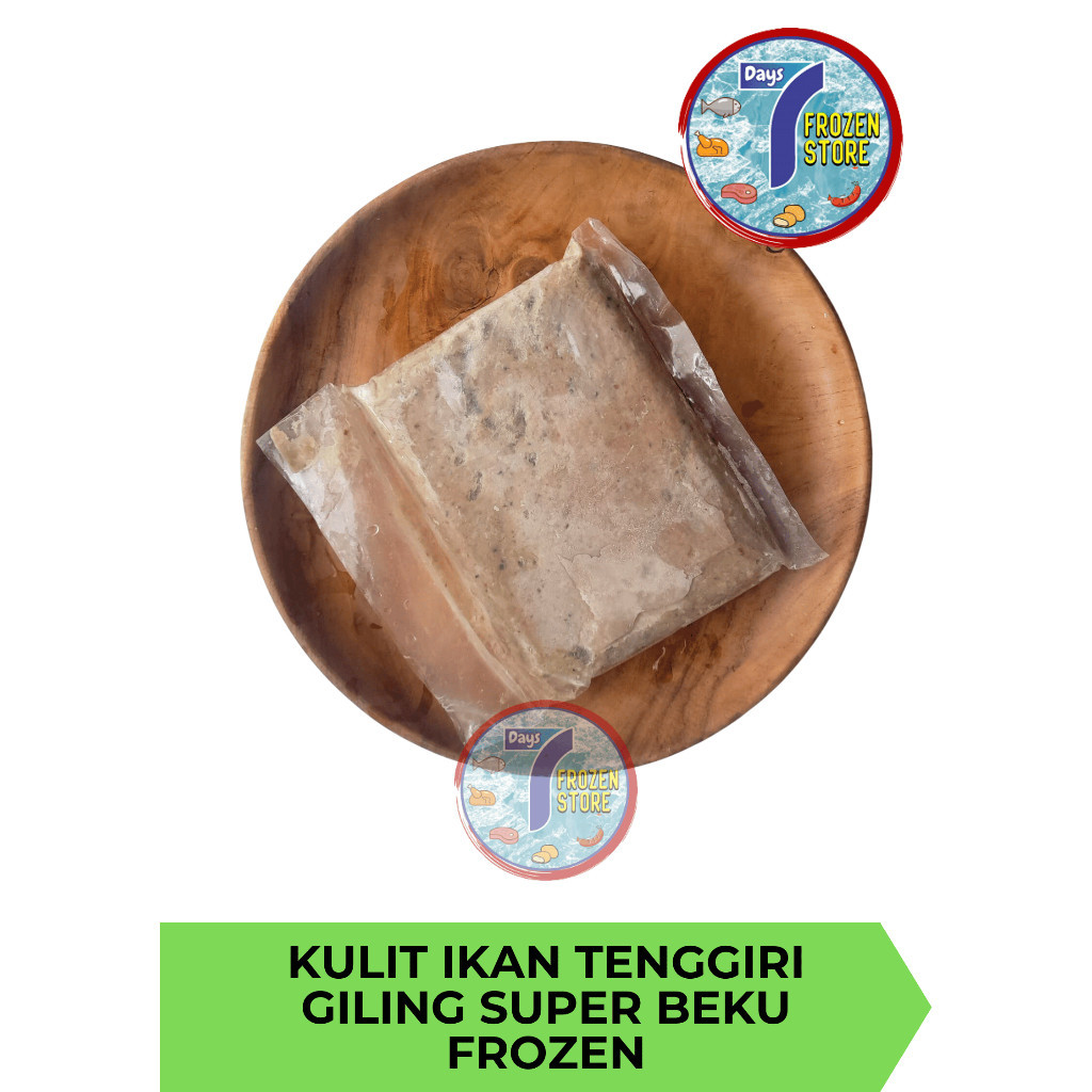 

RB Kulit Ikan Tenggiri Giling Super Beku 100% Halal