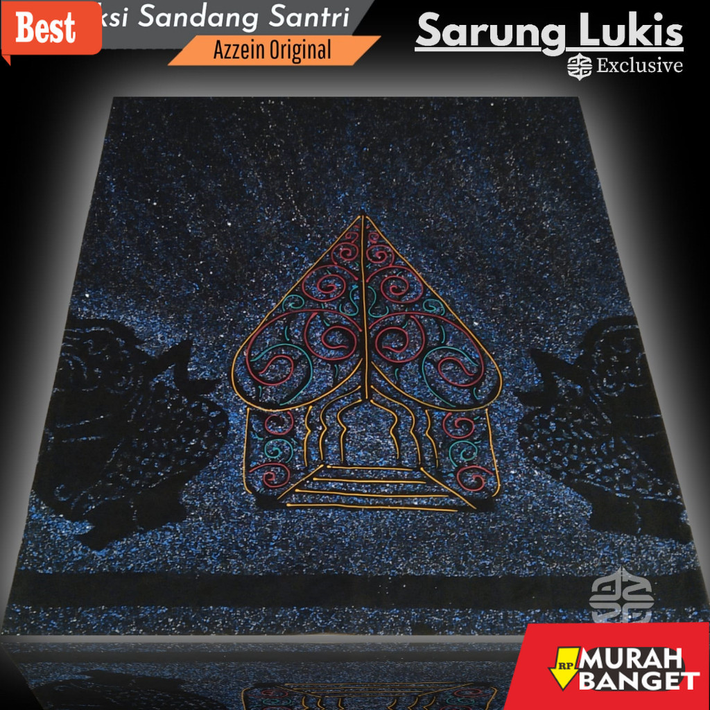 Sarung idaman- Bawahan Muslim Pria Sarung Pria Dewasa Sarung Batik Pekalongan Sarung Lukis Ornamen S