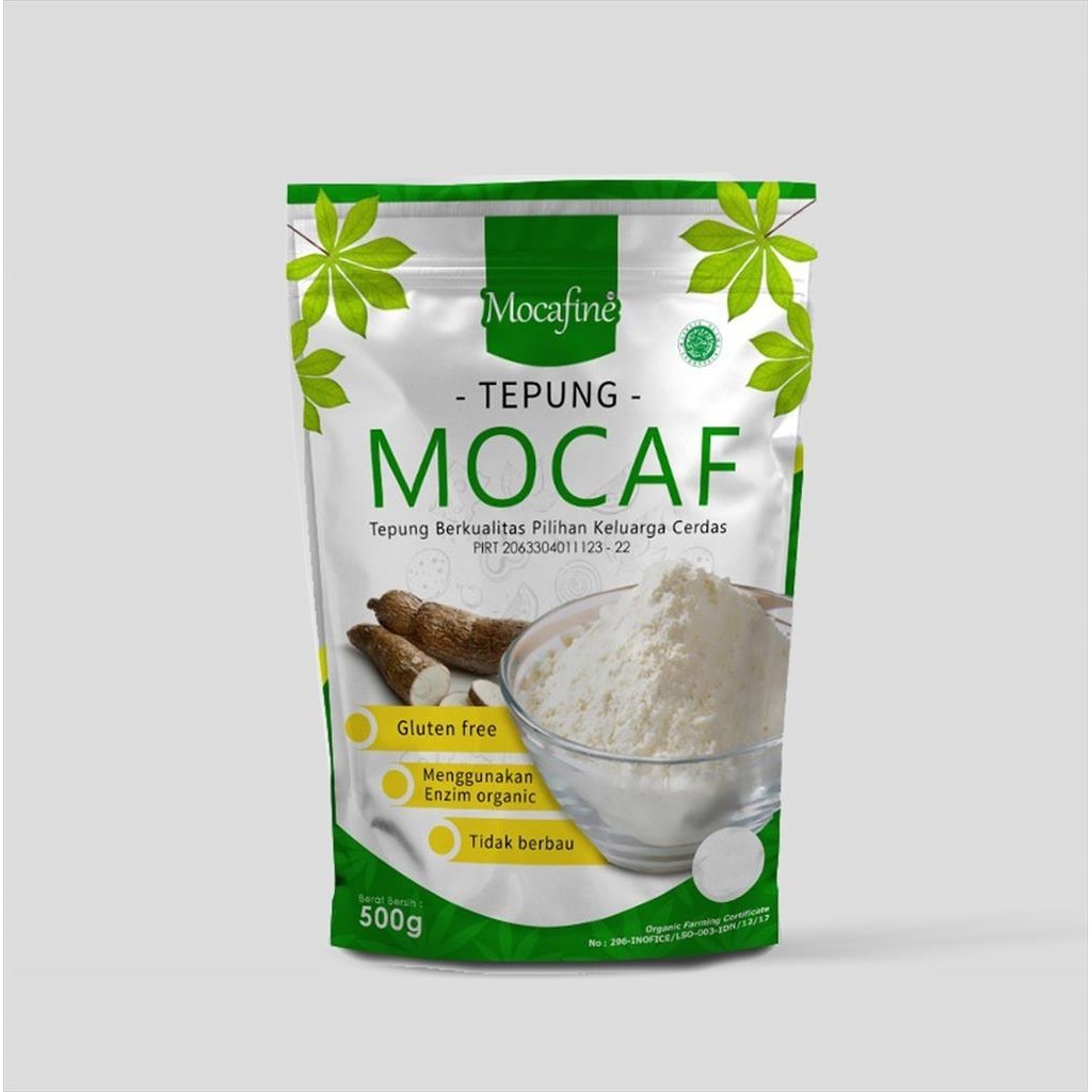 

Mocafine - Tepung Mocaf 500g ( Tepung Singkong Cassava Gluten Free )
