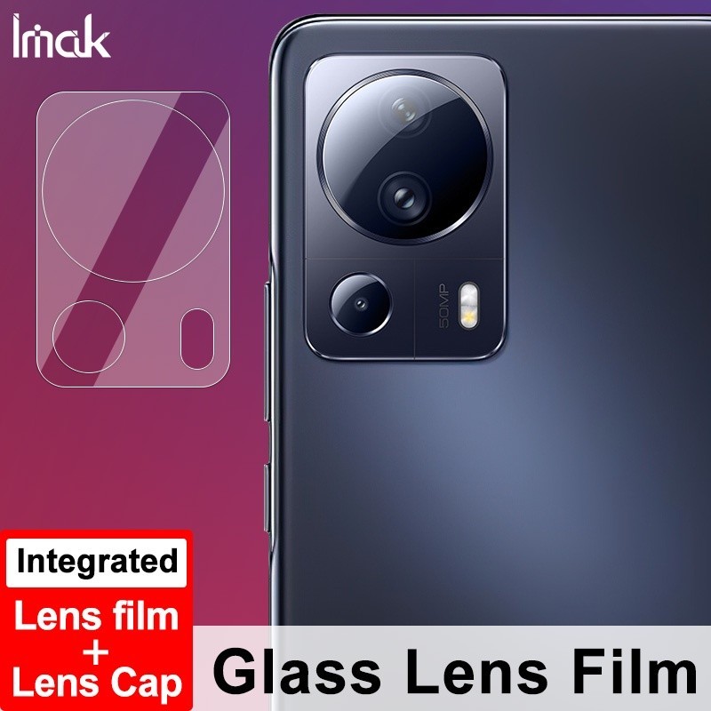 [ Lens Film + Cap ] iMak Xiaomi Mi Civi 2 5G Camera Lens Film Civi2 HD Tempered Glass Screen Protect