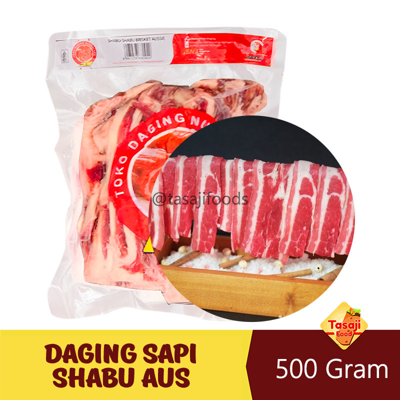 

Daging Sapi Shabu Brisket AUS 500 Gram - TDN