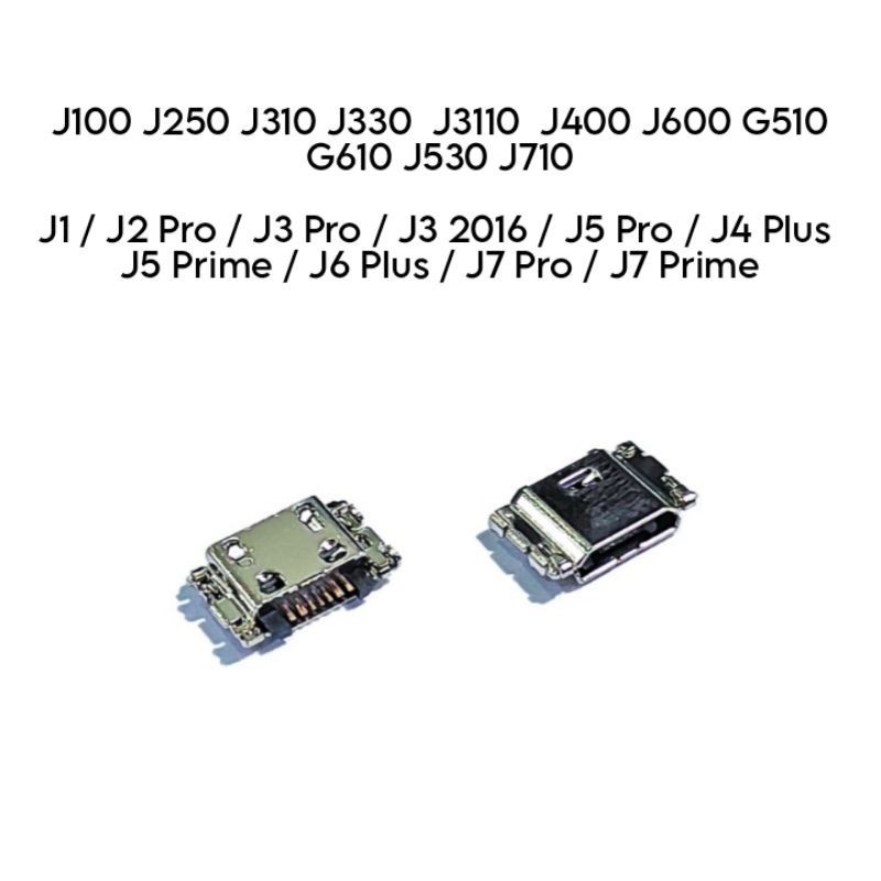 Konektor Cas Samsung J100 / J2 Pro / J3 2016 / J3 Pro / J4 / J4+  / J5 Pro / J5 Prime / J6 / J6+  / 